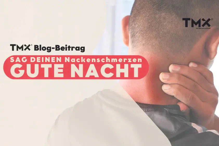 Sag deinen Nackenschmerzen Gute Nacht