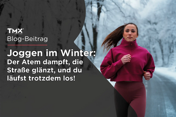 Joggen im Winter: Der Atem dampft, die Straße glänzt, und du läufst trotzdem los!