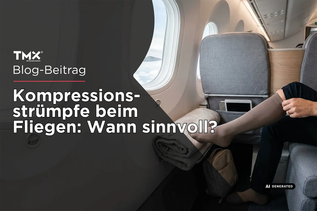 Kompressionsstrümpfe beim Fliegen: Wann sinnvoll?