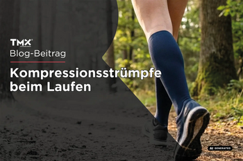 Kompressionsstrümpfe beim Laufen