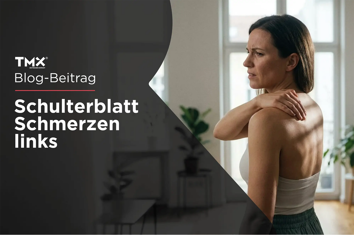 Schulterblatt Schmerzen links