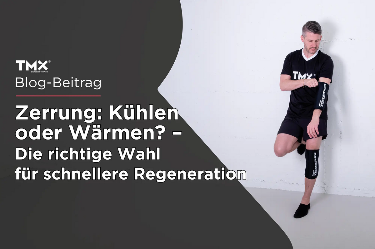 Zerrung: Kühlen  oder Wärmen? –  Die richtige Wahl für schnellere Regeneration